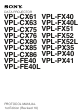 Sony VPL-FX52 Protocol Manual