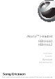 Sony Ericsson Akono HBH-660 Användarhandbok