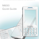 Sony Ericsson M600i Quick Manual