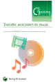 Sony Ericsson Walkman Phone Getting Started Manual