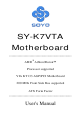 SOYO SY-K7VTA MOTHERBOARD SY-K7VTA User Manual