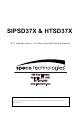 Speco HTSD37X User Manual