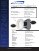 Speco HT-7247IHR Specification Sheet