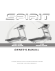 Spirit XT 600 Owner's Manual
