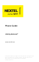 Motorola ic502 Phone Manual