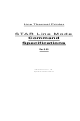 Star Micronics Line Thermal Printer Specifications