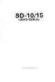 Star Micronics SB-15 User Manual