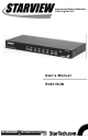 StarTech.com STARVIEW SV831SUN User Manual