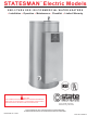 State Water Heaters SSE-120 User Manual