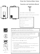 State Water Heaters Tankless On-Demand 705 Series 200 Operation And Installation Manual