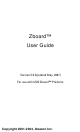 Ideazon Zboard ZBD101 User Manual