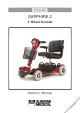 Sterling Mobility Scooter Owner's Manual