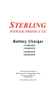 Sterling Power Products 1230CED User Manual