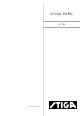 Stiga 107M User Manual