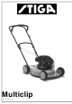 Stiga MULTICLIP 8211-0223-06 User Manual
