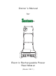 Sun Lawn EM-1 Owner's Manual
