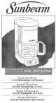 Sunbeam 3256 Instruction Manual