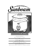 Sunbeam 4706 Instruction Manual
