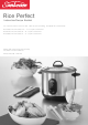 Sunbeam Rice Perfect RC2300 Instruction/Recipe Booklet