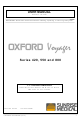 Sunrise Medical Series 550 User Manual