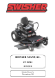Swisher ZT18542 Repair Manual
