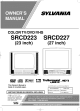 Sylvania SRCD223 Owner's Manual