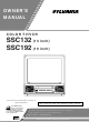 Sylvania 13 Inch SSC132 Owner's Manual