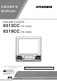 Sylvania 6313CC Owner's Manual