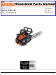 Tanaka ECS-3301/B Illustrated Parts Manual