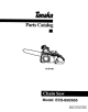 Tanaka ECS-650/655 Parts Catalog