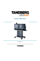 TANDBERG 3000 MXP User Manual