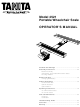 Tanita 4521 Operator's Manual