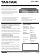 Tascam CD-450 CD-450 Technical Documentation