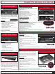 Tascam CD-P1260 Specification Sheet