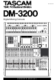 Tascam DM-3200 Owner's Manual