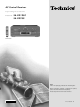 Technics SA-DX1050 Operating Instructions Manual