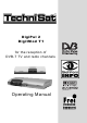 TechniSat DigitMod T1 Operating Manual