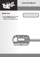 The Singing Machine Bratz SMB-623 Instruction Manual