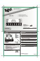 The Singing Machine Electronic 37-Key Keyboard SMB-541 Instruction Manual