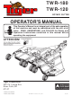Tiger TWR-180 Operator's Manual