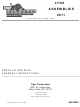 Tiger JOHN DEERE 5083E Assembly Instructions Manual