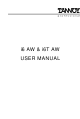 Tannoy I6 AW User Manual