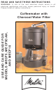 Melitta ANDMECF10 Use And Care Manual