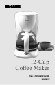 Maxim MAXCM12W Use And Care Manual