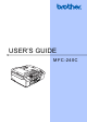 Brother MFC-240C User Manual