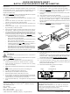 Toastmaster BATCH TOASTER MBT208 Quick Reference Sheet