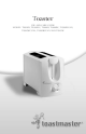 Toastmaster T2000W Use And Care Manual