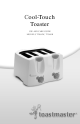 Toastmaster T2060B Use And Care Manual