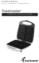 Toastmaster TMWB4BELW Owner's Manual