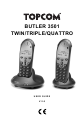 Topcom BUTLER 3501 User Manual
